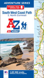 SW Coast Path North Cornwall Adventure Atlas-9781782571568