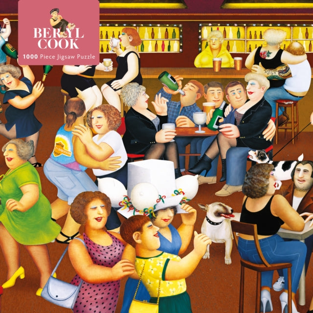 Adult Jigsaw Puzzle Beryl Cook: Date Night : 1000-piece Jigsaw Puzzles-9781839644450